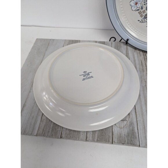 Vintage Johann Haviland Blue Bouquet Crowning Fashion Dinner Plates Set of 2 - Picture 4 of 7